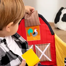 Розвиваючий килимок Baby Einstein 4 в 1 Busy Barnyard (17327) - мініатюра 7