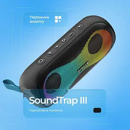 Портативна акустика Proove SoundTrap III 30W (APP) black (PSST3001AP01) - мініатюра 7