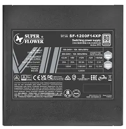 Блок живлення Super Flower Leadex VII XP Pro 1200W ATX 3.1 80+ Platinum Black (SF-1200F14XP) - мініатюра 5