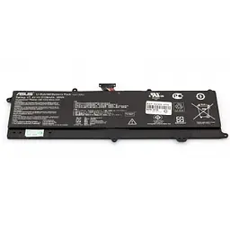 Акумулятор для ноутбука Asus Q200 Q200E S200 S200E X202E X201E / 7.4V 5136 mAh (38Wh) BLACK ORG (C21-X202) - мініатюра 2