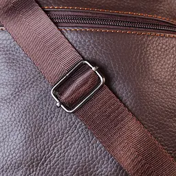 Чоловіча шкіряна сумка Vintage 18х19х6 см sum0020307 - мініатюра 9