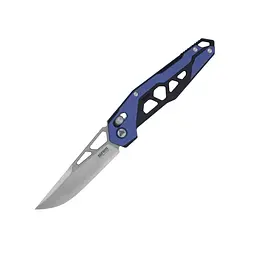 Нож складной туристический SRM Mecha 9225-GI, (8.3 см) D2/G10 голубой