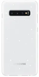 Чохол протиударний LED Cover EF-KG975 для Samsung Galaxy S10 Plus (6.4") White - мініатюра 2
