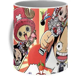 Кухоль GeekLand Великий куш One Piece на тлі сонця OP.02.012.812 330 мл білий - мініатюра 2