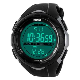 Наручний годинник чоловічий Skmei 1025 Titanium, 1025TN (15878) - мініатюра 2