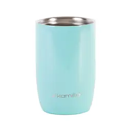 Термокухоль Kamille KM-2048 300 мл блакитний - мініатюра 3