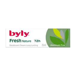 Дезодорант-крем Byly Fresh Nature без солей алюмінію Захист 72 години 25 мл (8411104004610)