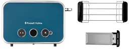 Тостер Russell Hobbs 26431-56 Distinctions 2-Slice синій - мініатюра 7