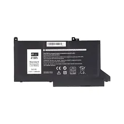 Акумулятор до ноутбука DELL Latitude 7280 (DJ1J0) 11.4V 3600mAh PowerPlant (NB441488)