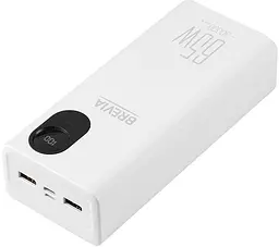 Зовнішній акумулятор brevia 30000mAh 65 W з дисплеєм - мініатюра 3