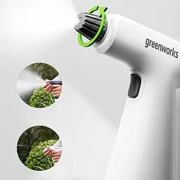 Обприскувач акумуляторний Greenworks Electric Spray Bottle (PIL3001) Grey - мініатюра 2