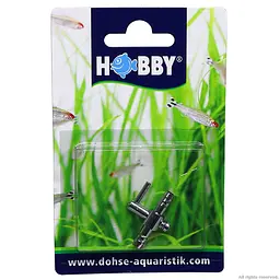 Кран на один вихід (метал) Hobby Metallic Air Valve 4/6 мм (63330) - мініатюра 2