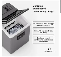 Льодогенератор Klarstein FrostMaster 10046193 - мініатюра 5