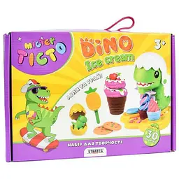 Набір для творчості STRATEG Містер тісто Dino Ice Cream українською мовою 41024