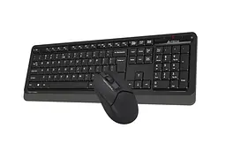 Комплект (клавіатура + миша) A4Tech Fstyler FG1012 Wireless (Black) [70052] - мініатюра 3