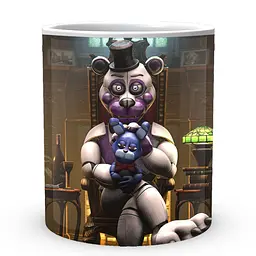 Кухоль GeekLand Five Nights At Freddys П'ять ночей з Фредді Funtime Freddy and Bon-Bon FN.02.391 330 мл білий - мініатюра 2