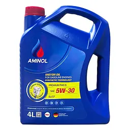 Автомобільна моторна олива Aminol Premium PMG6 5W30 4л