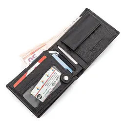 Чоловічий шкіряний гаманець (ST108) ST Leather 12х9х3 см acs0015186 - мініатюра 3