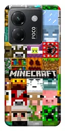 Чохол Demsky Minecraft collage для Xiaomi Poco M7 Pro 5G