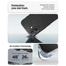 Чохол Spigen для iPhone 17, Liquid Air, Matte Black teh0019360 - мініатюра 2