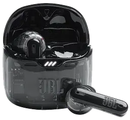 Гарнитура JBL TUNE FLEX 2 Ghost Black (JBLTFLEX2GBLK) - мініатюра 1