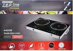 Електрична інфрачервона плита з потужністю 4400W XPRO ZP-062 (43338-ZP-062_2356) - мініатюра 2