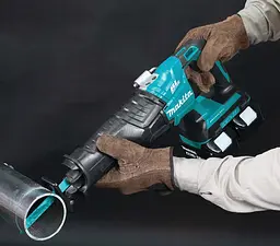 Пила шабельна акумуляторна Makita DJR360Z (32 мм, 2300/3000 об/хв, 1250 Вт, BL, LXT, без акумуляторів та зарядного пристрою) - мініатюра 8