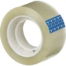 Клейка стрічка канцелярська Buromax 24 мм х 30 м 6 шт. прозора (BM.7176-01) - мініатюра 2