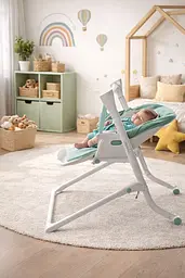 Стілець-гойдалка CARRELLO Triumph CRL-10302 Mint Green /1/ MOQ - мініатюра 2