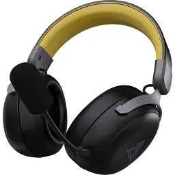Навушники Bluetooth Stereo Ajazz AHM08 MAX Black/Gray/Yellow (AHM08-MAX-BGY) UA