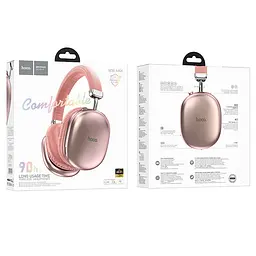 Накладні бездротові навушники Hoco W35 Max Joy Pink - мініатюра 3