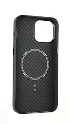 Чохол Luxo Free Air CarBon with MagSafe iPhone 13 PRO MAX Black - мініатюра 3