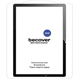 Захисне скло BeCover 10D для Samsung Galaxy Tab A9 Plus SM-X210/SM-X215/SM-X216 11.0" Black (710586) - мініатюра 2