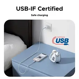 Кабель USB 3.1 Type-C M-M, 2 м, 240 W (5 A)синій, L 534 UGREEN - мініатюра 5