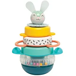 Розвиваюча іграшка Taf Toys пірамідка Кролик колекція Полярне сяйво (12445)