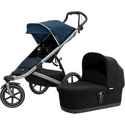 Детская коляска Thule Urban Glide 2 Majolica Blue с люлькой (TH 10101961)