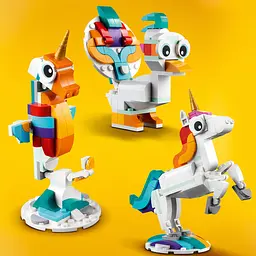 Конструктор LEGO Creator Магічний єдиноріг 3 в 1, 145 деталей (31140) - мініатюра 7