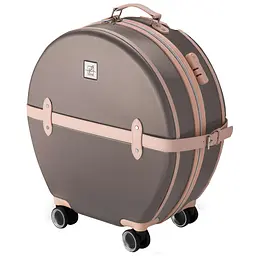 Валіза Semi Line 24" M Brown/Pink Cream (T5673-3)