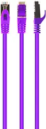 Патч-корд 15м S/FTP Cat 6A CU LSZH violet Cablexpert (PP6A-LSZHCU-V-15M)
