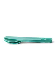 Набір столового приладдя Sea To Summit Passage Cutlery Set 3 предмети Aqua Sea Blue (1033-STS ACK035021-120207) - мініатюра 2