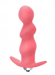 Анальна пробка Lola Toys Plug Spiral 9.5 см рожевий - мініатюра 3