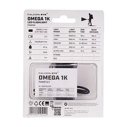 Ліхтар Falcon Eye тактичний Omega 1K (1000 Lm) Magnetic Rechargeable Type-C (FHH0141) (DAS303962) - мініатюра 7