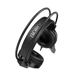 Дротові навушники Borofone gaming Fun LED Hi-Res BO100, USB, 3.5mm, 2.4m, black - мініатюра 4
