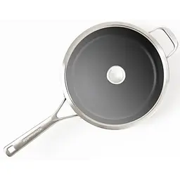 Сотейник KitchenAid FHA з кришкою і керамічним покриттям 28 см (CC005697-001) - мініатюра 4