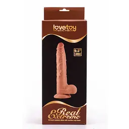 Фалоімітатор LoveToy Real Extreme 9.5, 24х4.1 см - мініатюра 2