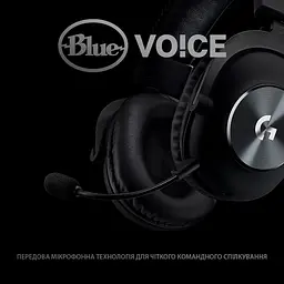 Ігрові навушники Logitech G PRO X + Stand Black (991-000358) [154766] - мініатюра 5