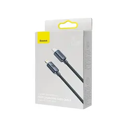 Кабель Baseus Crystal Shine Series Fast Charging Data Cable Type-C to Lightning 20W 2m Black - мініатюра 2