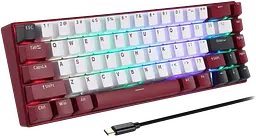 Клавіатура бездротова Motospeed BK67 Longhua Red RGB Red (mtbk67rmr)