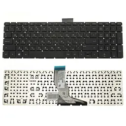 Клавіатура для ноутбука HP (250 G6, 255 G6 series) rus, black, без фрейма (оригінал)