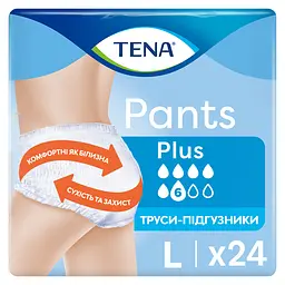 Труси-підгузки для дорослих Tena Pants Plus Largе 24 шт.